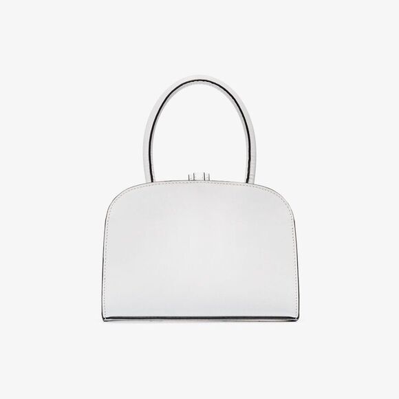 MANU Atelier Women's Micro Ladybird Leather Top Handle Bag - Ivory - Picture 3 of 9